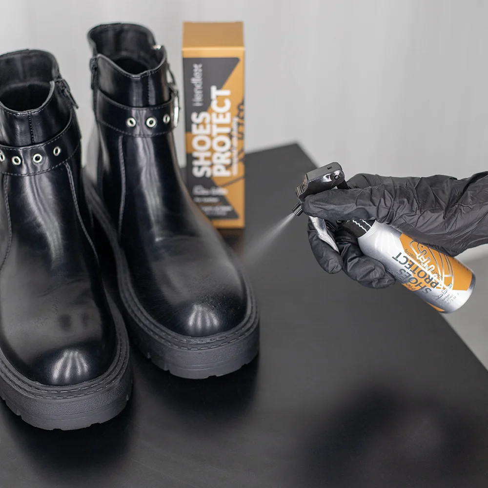 Leather shoe protection discount